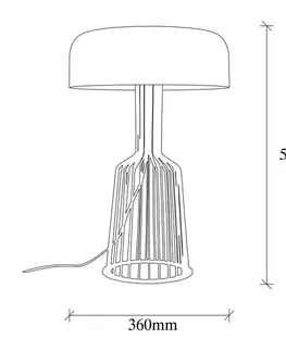 Stolní lampa Fellini - MR-123