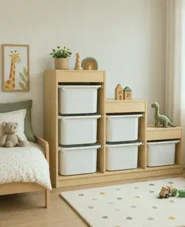 Dětský regál TRINIS Tempo Kondela