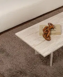 Konferenční stolek Sabin - Travertine