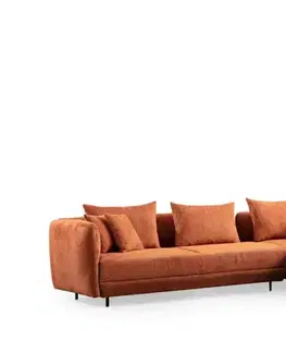 Rohová sedací souprava Floransa - Orange