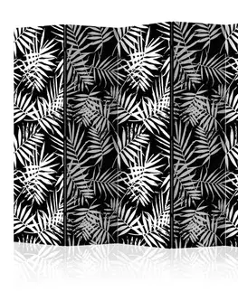Paraván Black and White Jungle Dekorhome