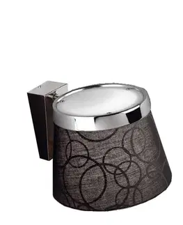 Nástěnná lampa 1X60W E27 černá chrom IMPRESJA