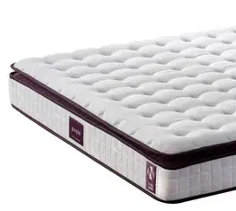 Mattress Purple 150x200 cm Double Size Padded Soft Mattress