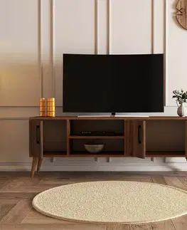 Televizní stolek Exxen Walnut