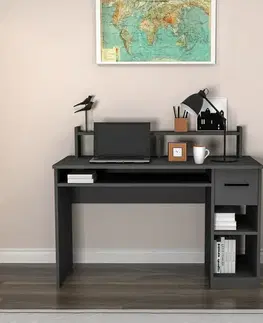 Pracovní stůl Eslem Anthracite