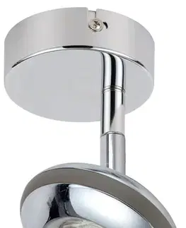 Nástěnná LED lampa SKIPPER, kloubová hlava, CHROM