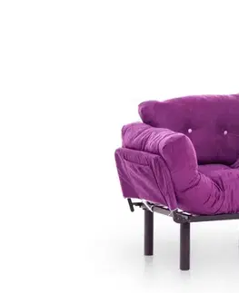 Křeslo ušák Nitta Single - Purple