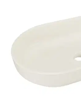 ArtCom Keramické umyvadlo RIVER 2 E-6594 ​​| ivory mat 55 x 35 cm