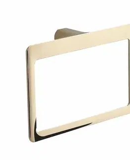 GEDY PI7087 Pirenei držák ručníků 23 x 15 cm, zlatá