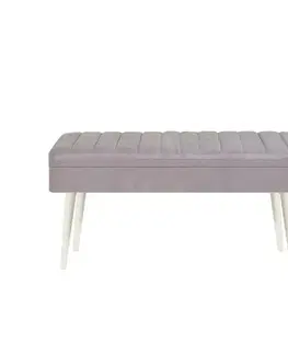 Jídelní set s rozkládacím stolem a židlemi (5 kusů) Vina 0701 - 4 - White, Grey