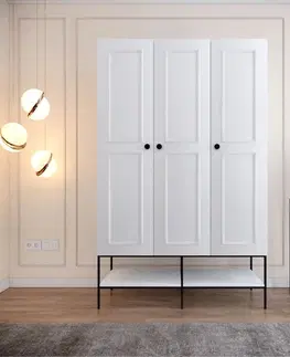 Šatní skříň Martin 3 - White
