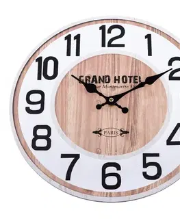 Nástěnné hodiny Grand Hotel, 34 cm