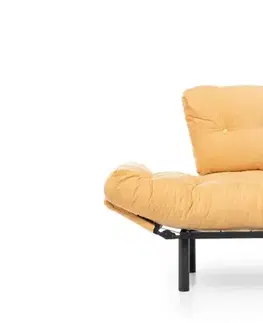Křeslo ušák Nitta Single - Mustard