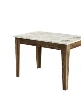Jídelní stůl Kiev White and Walnut