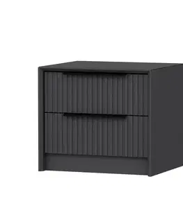 Noční stolek Kale Luxe Anthracite