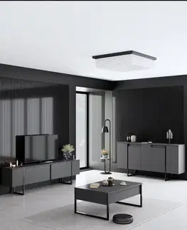 Konzolový stolek Luxe - Anthracite, Black