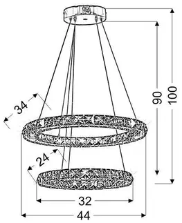 Závěsná lampa LORDS LED RGB Candellux