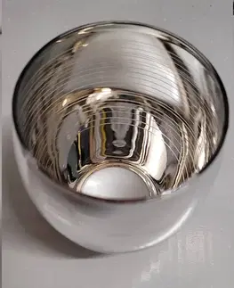 Zrcadlové lakované skleněné stínidlo E14 pro lampy Milton