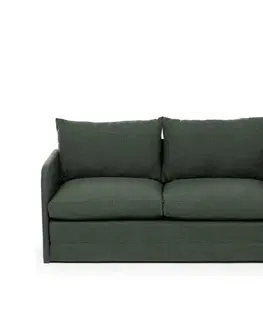 Dvoumístná rozkládací pohovka Saga 2-Seater - Green