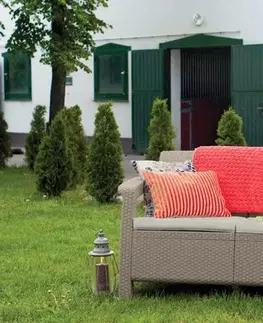 KETER Zahradní pohovka GREEK LOVE SEAT | cappuccino