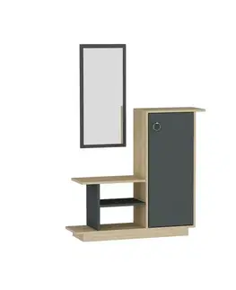 Předsíňová sestava Asia Oak and Anthracite
