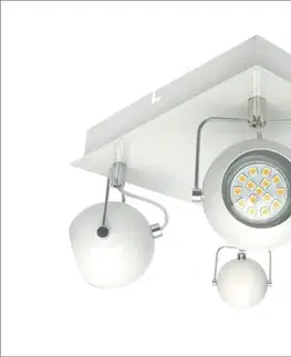 Stropní svítidlo Tony 4x3W LED Gu10 bílé