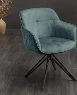 Otočné jídelní křeslo 2 ks KAINEUS Dekorhome