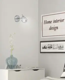 Nástěnná lampa 1X40W G9 chrom BOMBOLA