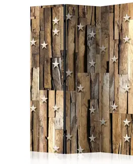 Paraván Wooden Constellation Dekorhome