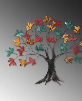 Dekorativní kovový doplněk na zeď Yggdrasil