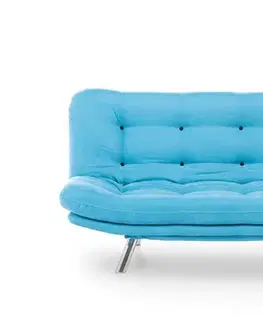 Trojmístná rozkládací pohovka Misa Sofabed - Turquoise