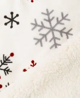 4Home Beránková deka Snowflakes, 150 x 200 cm