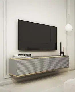 ArtPS TV stolek BIJOU MDF135 | závěsný Barva: Šedá