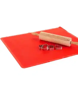 BANQUET Silikonový vál 50x40 cm Culinaria RED, měřítkový relief