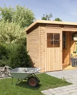Dřevěný zahradní domek GLUCKSBURG 2 Lanitplast