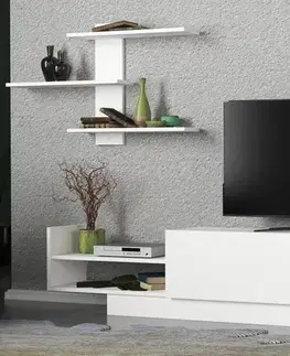 TV stěna / Sestava pod TV Egemen - White