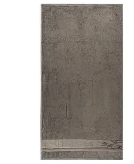 4Home Bamboo Premium ručník šedá, 50 x 100 cm, sada 2 ks