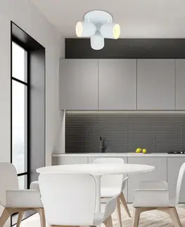 Stropní lampa 3xE27 32cm bílá AZURO