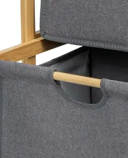 Koupelnový regál WABISABI TOWER BOX, bambusový 