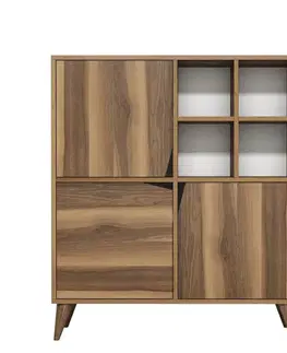 Víceúčelová skříňka Pulse - Walnut