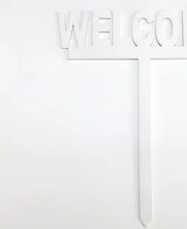 PROHOME - Dekorace WELCOME 26cm