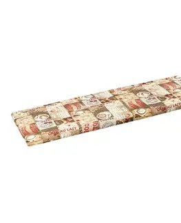 Bellatex Sedák na lavici hladký Káva, 40 x 150 cm