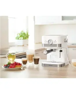 Sencor SES 1720WH espresso kávovar, bílá