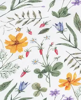 4Home Krepové povlečení Wildflower Bliss, 140 x 200 cm, 70 x 90 cm