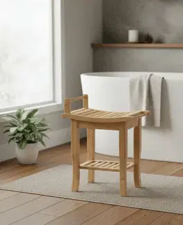 Stolička B063 NAT, bambus
