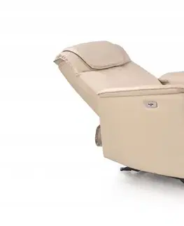 Relaxační křeslo PARADISE s USB Halmar