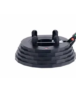 Stojan na vánoční stromek s pedálem Comfort Deluxe, černá