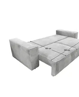 Rozkládací pohovka HARPERA BIG SOFA Tempo Kondela