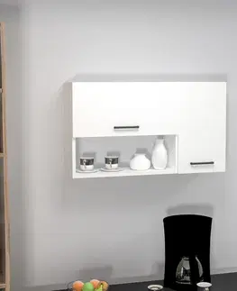 Nástěnná skříňka Akasya White
