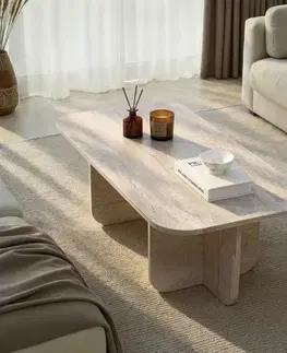 Konferenční stolek Kairo Travertine